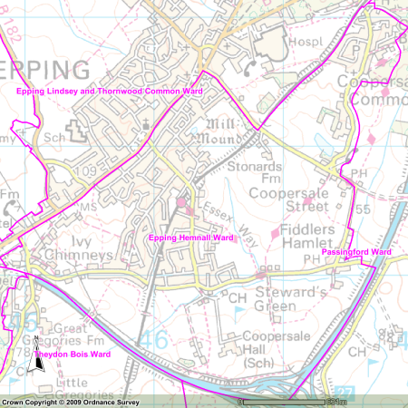 Epping Hemnall ward, Epping Forest District Council